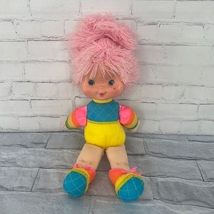 80’s Mattel HTF Vintage bright rainbow doll